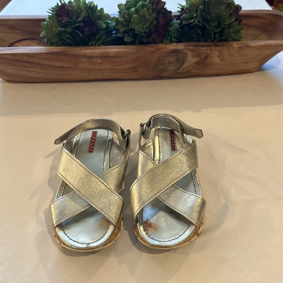 Prada Silver Sandals - Picture 2 of 7